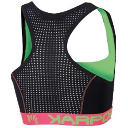 Sport Kvinner top Karpos Quick Evo Bra svart